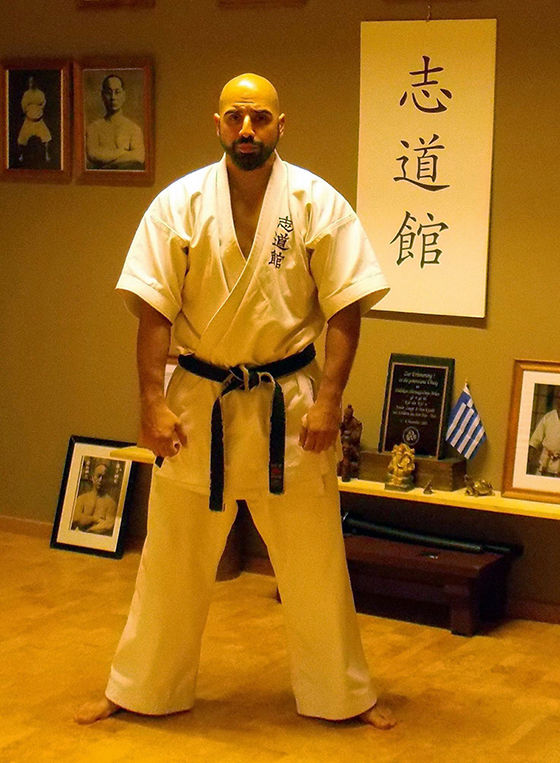 Vassilis Raptopoulos Shidokan Shirasagi Dojo Athen